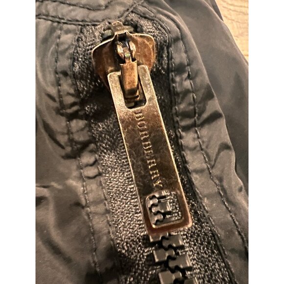 BURBERRY BLACK MINI SKIRT with zipper packets SIZE US 4 - Picture 5 of 9